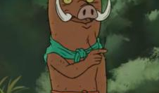 漫画 野猪,森林中的传奇英雄